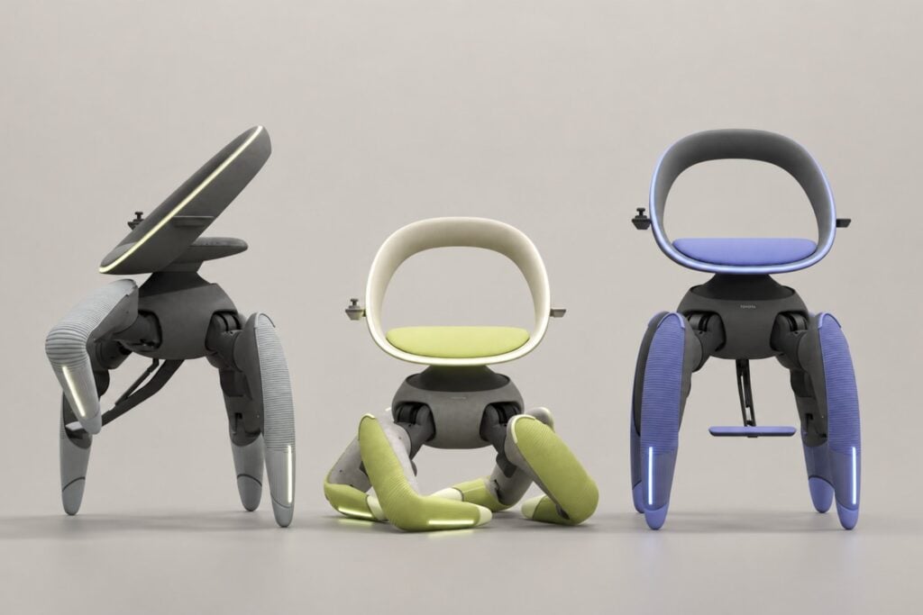 Toyota desarrolla una silla robótica que camina sobre cuatro patas y puede subir escaleras