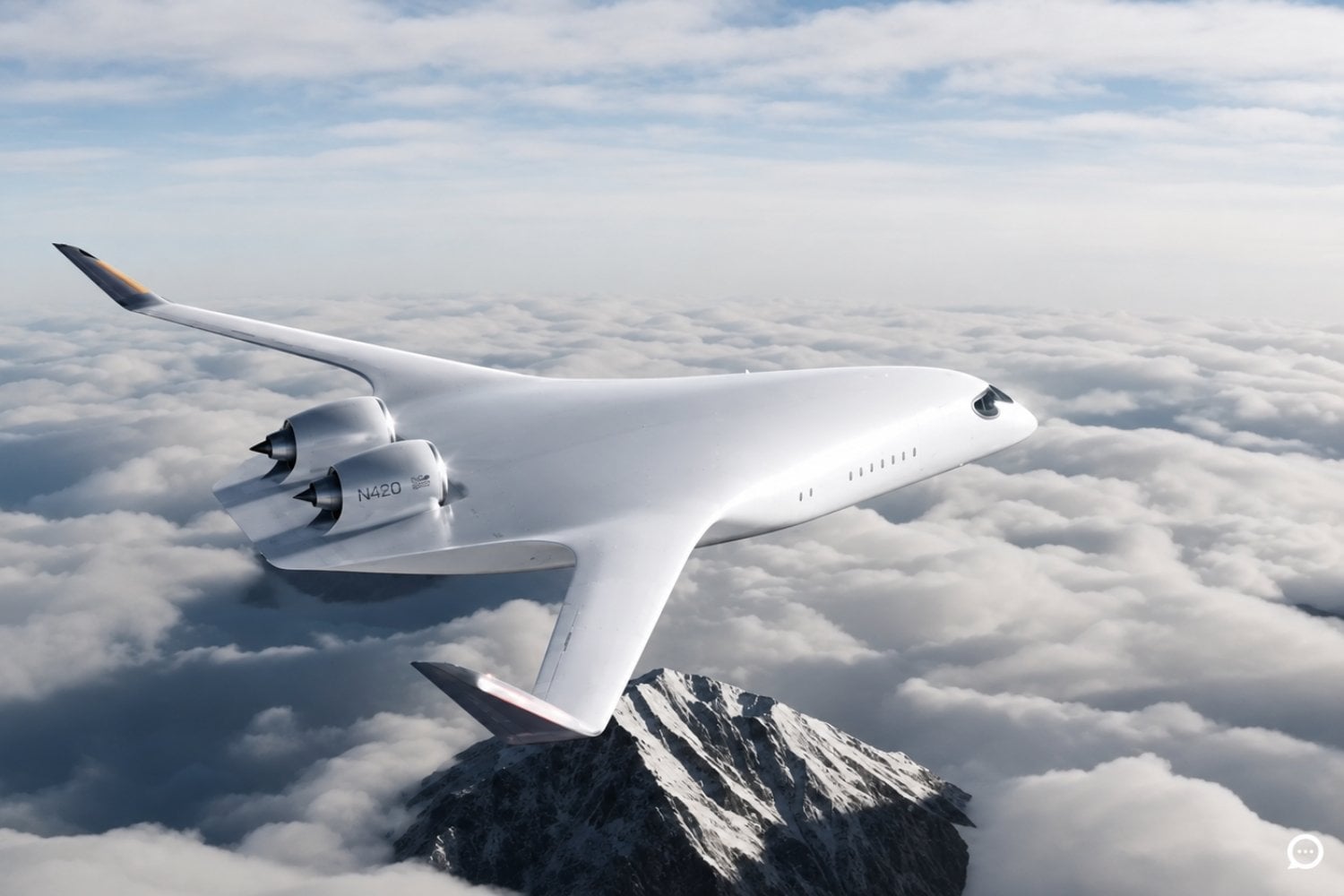 JetZero quiere cambiar la forma de los aviones comerciales con un diseño que parece una “mantarraya”