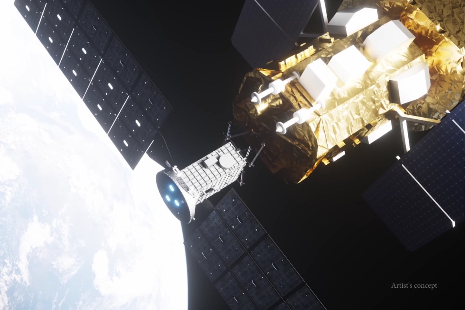 El telescopio Swift sigue cayendo y la nave enviada para elevarlo sufrió una avería grave