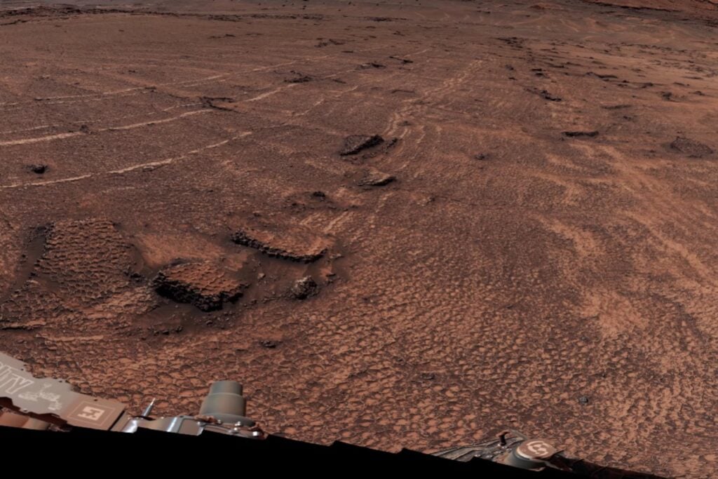 Curiosity encuentra extraños polígonos en Marte que podrían guardar la historia climática del planeta