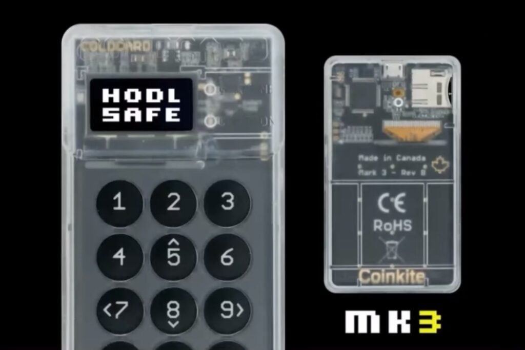 ColdCard mantuvo las claves fuera de internet, pero las generó de forma demasiado predecible