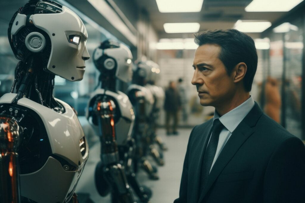El jefe del futuro tendrá empleados humanos y agentes de inteligencia artificial en el mismo equipoo