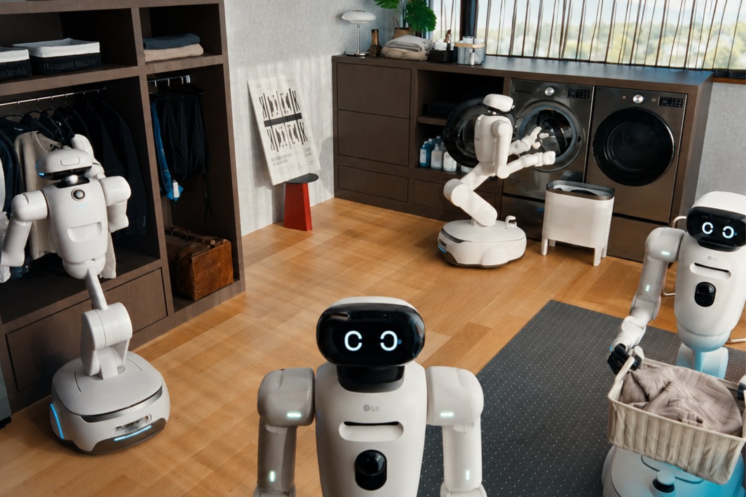El nuevo plan de LG y Nvidia empieza con lavadoras y termina con robots humanoides