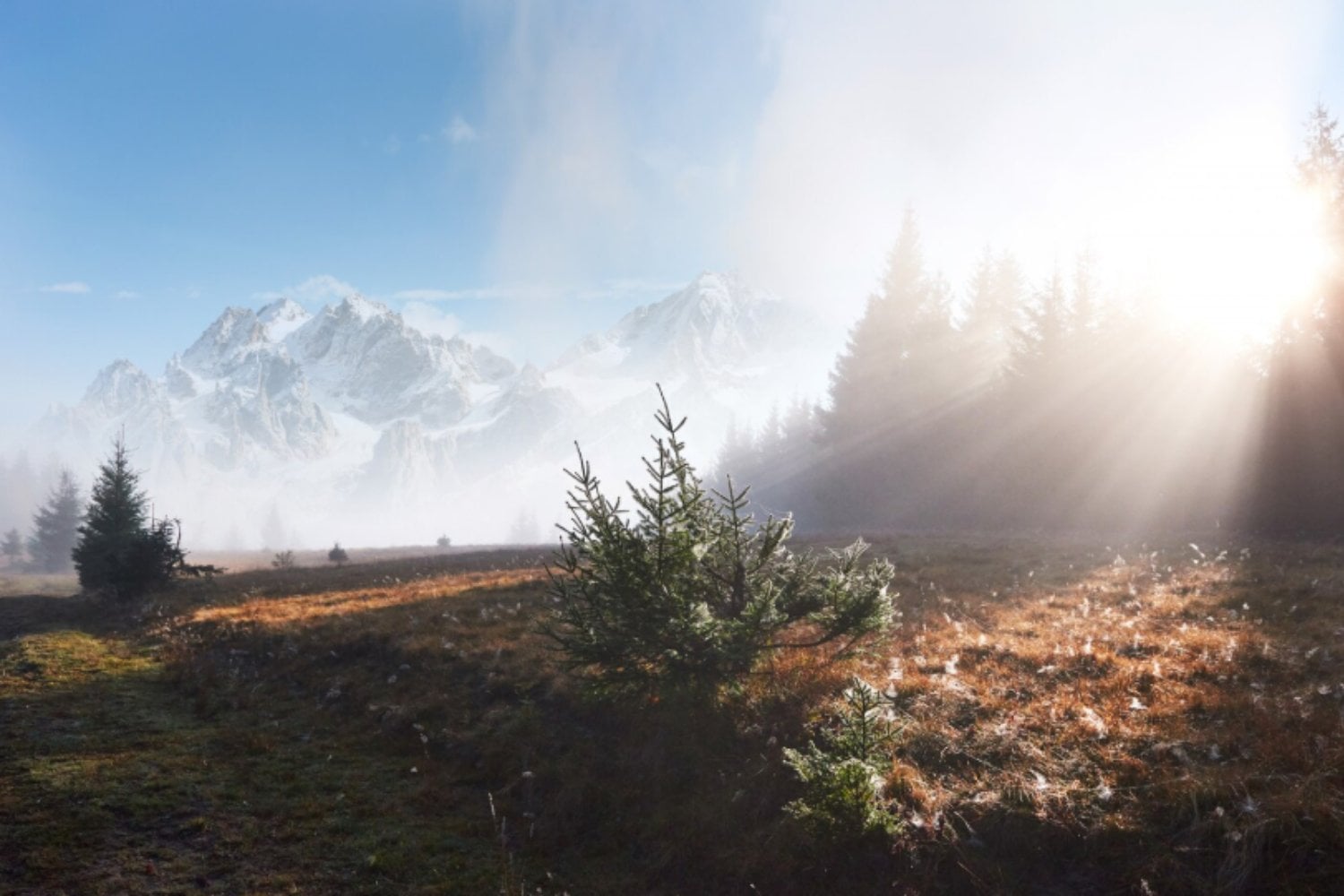 La nieve de las montañas está desapareciendo casi al doble de velocidad por estas olas de calor