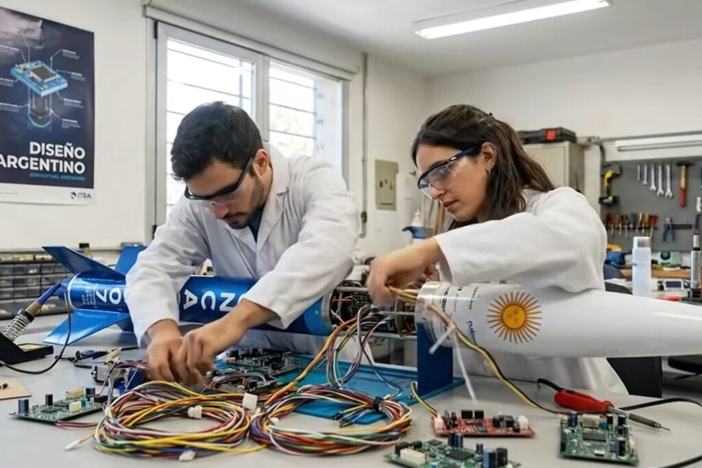 Más de 60 estudiantes argentinos construyeron un cohete para llegar a Mach 2: su diseño obtuvo puntaje perfecto
