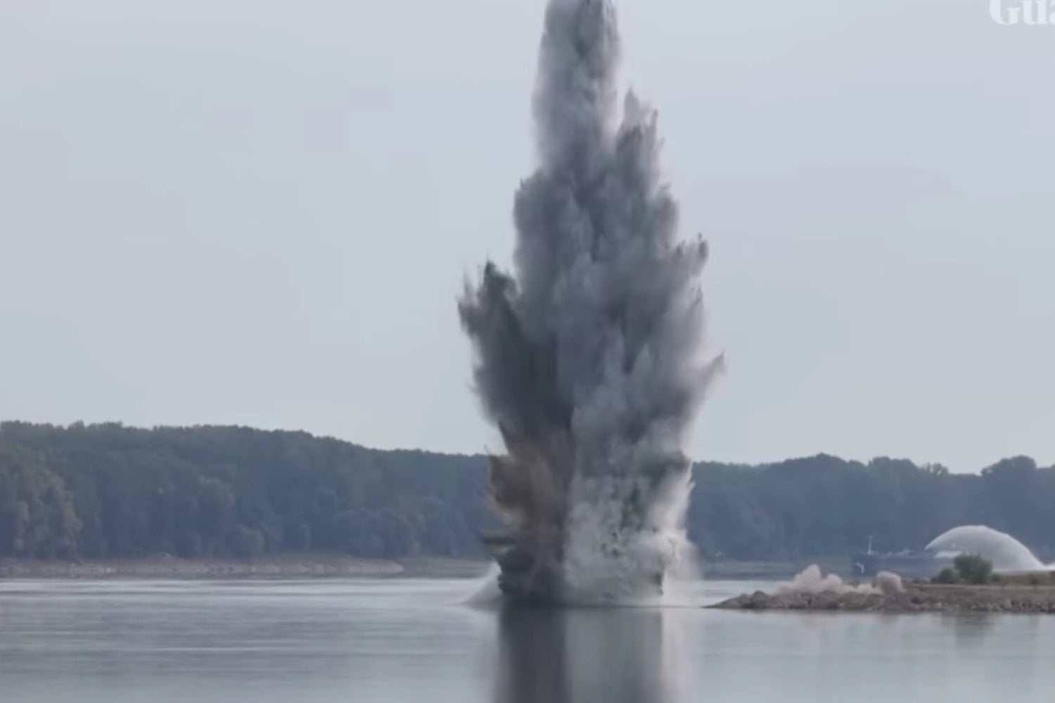 El Danubio está tan bajo que Rumanía ha usado explosivos y cuatro barcazas para mantener encendido su último reactor nuclear