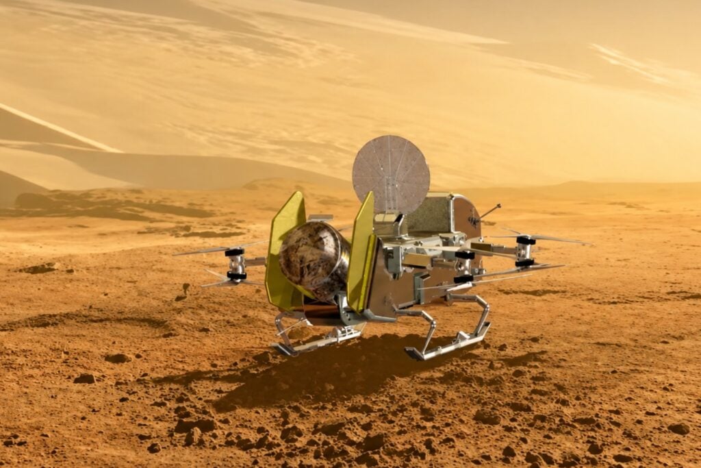 Dragonfly toma forma: NASA prepara el dron que explorará la mayor luna de Saturno