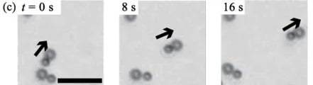 Colloidal Particles Action Reaction Asymmetry Paper
