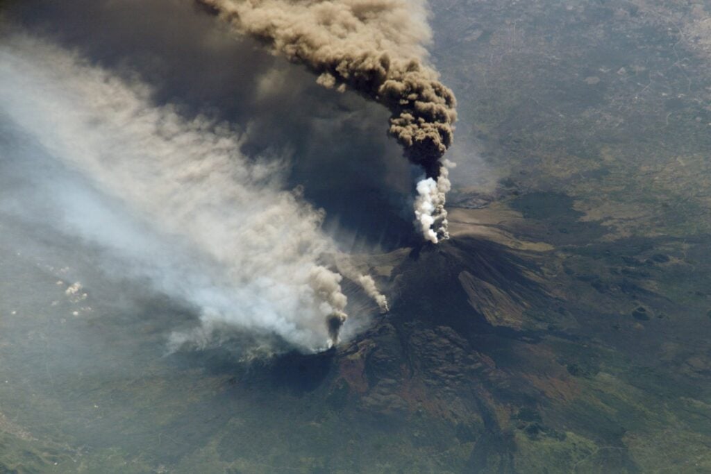 Erupcion Etna