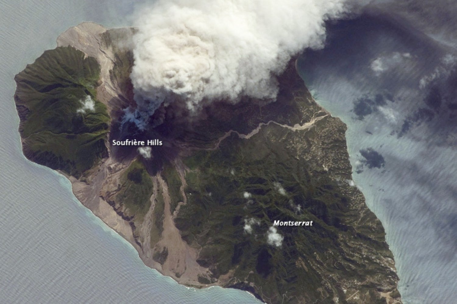 Erupcion Soufriere Hills