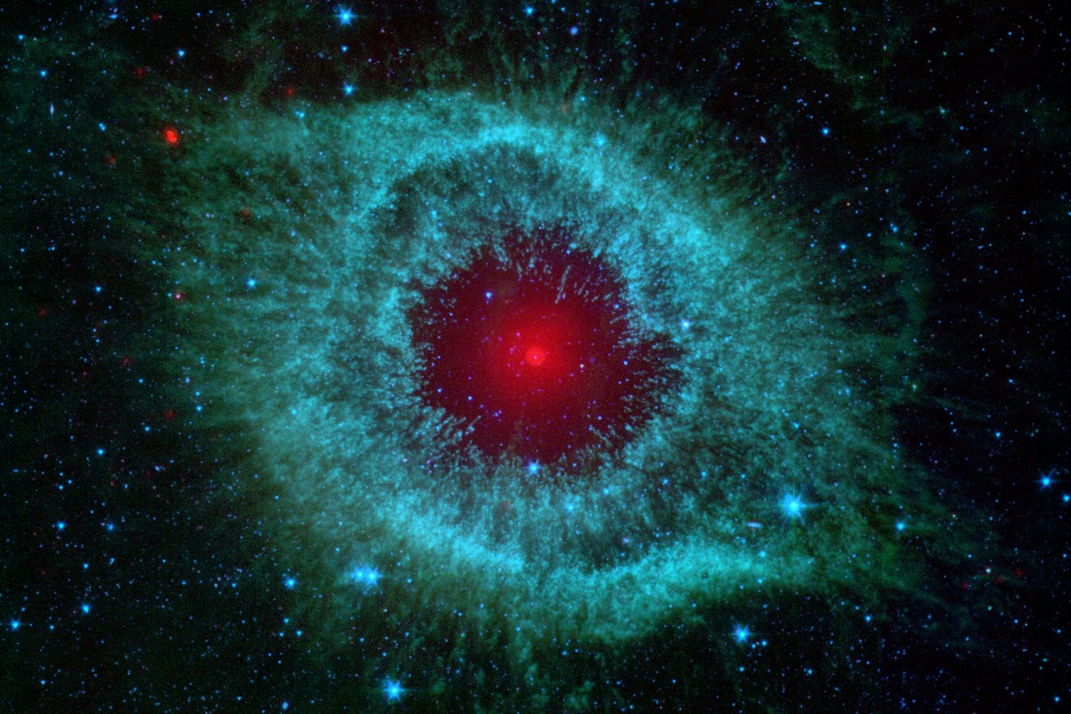 Nebulosa De La Helice Infrarroja