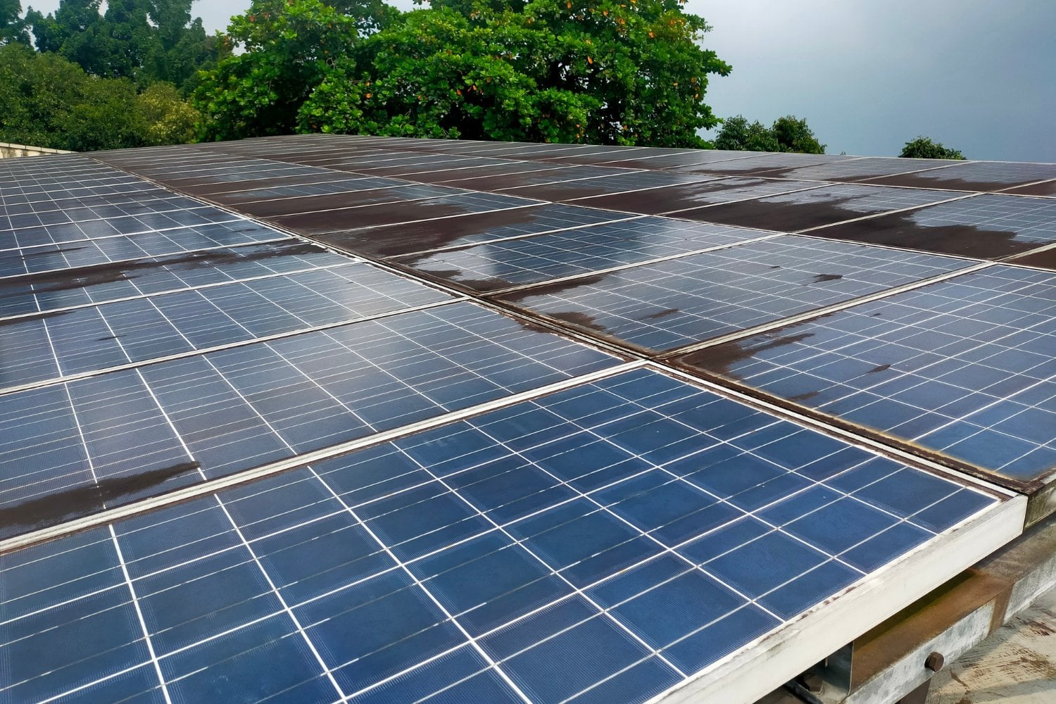 Panel Solar Viejo
