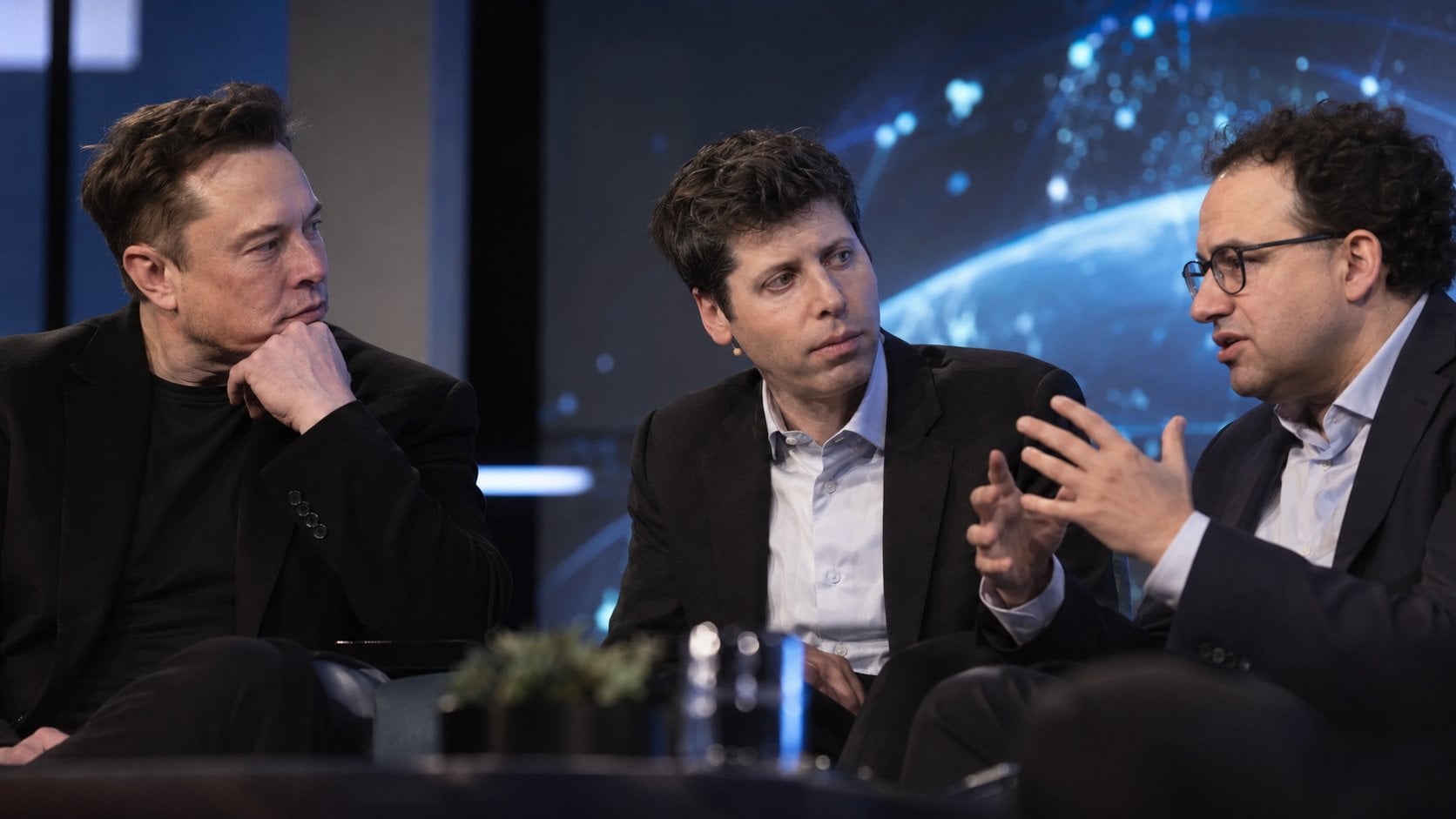Elon Musk, Sam Altman y Dario Amodei llevan años compitiendo por construir la IA más poderosa. Ahora coinciden en algo mucho más incómodo: hay que pisar el freno antes de perder el control