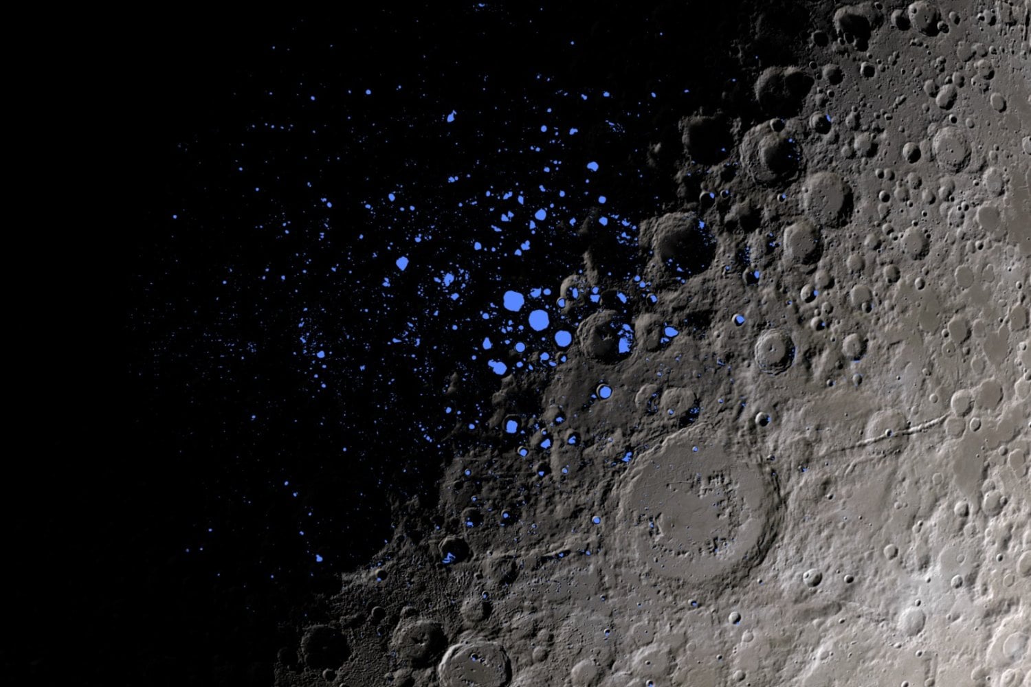 La Luna tiene agua suficiente para soñar con una ciudad. El problema es que un millón de habitantes agotaría hasta el escenario más optimista en apenas 100 años