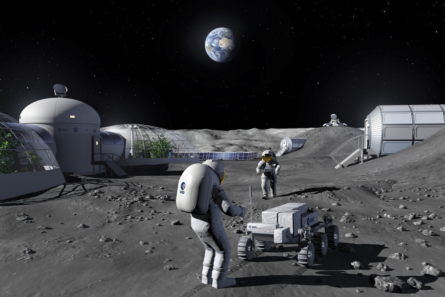 La Luna tiene agua suficiente para soñar con una ciudad. El problema es que un millón de habitantes agotaría hasta el escenario más optimista en apenas 100 años
