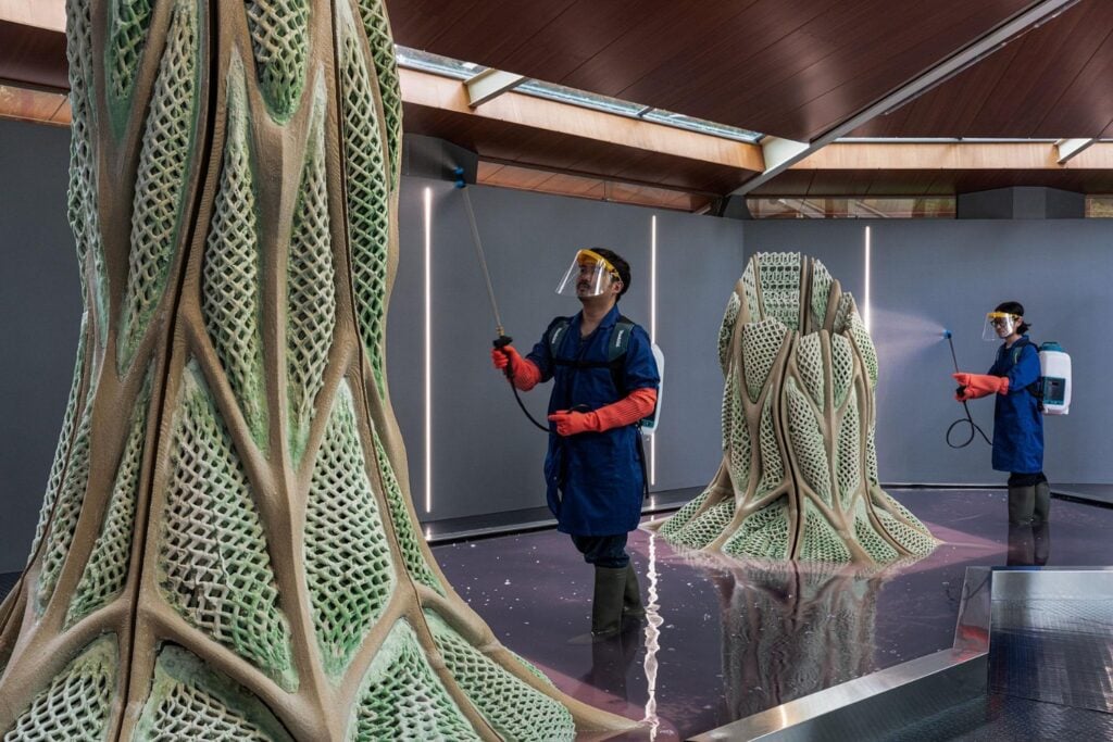 Han metido bacterias vivas dentro de un material impreso en 3D y el resultado parece imposible: crece, respira y se repara. Sus creadores creen que podría cambiar para siempre la forma en la que construimos
