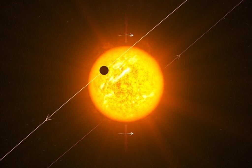 Los planetas suelen girar en la misma dirección que su estrella. Este subneptuno hace exactamente lo contrario y los astrónomos no encuentran qué lo puso al revés
