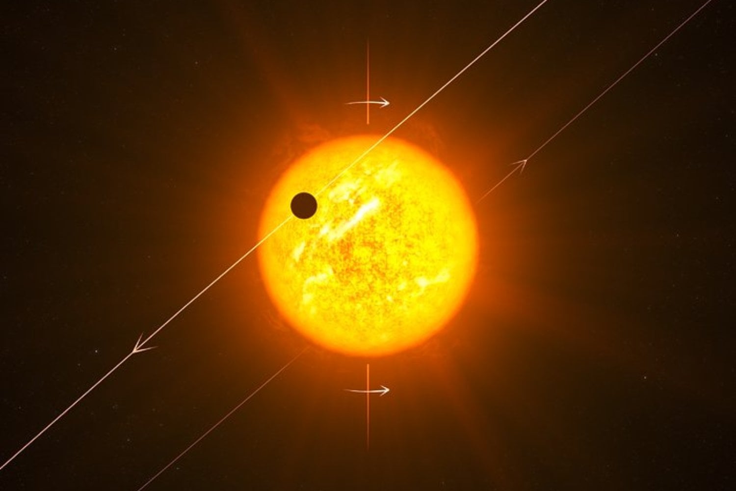 Los planetas suelen girar en la misma dirección que su estrella. Este subneptuno hace exactamente lo contrario y los astrónomos no encuentran qué lo puso al revés