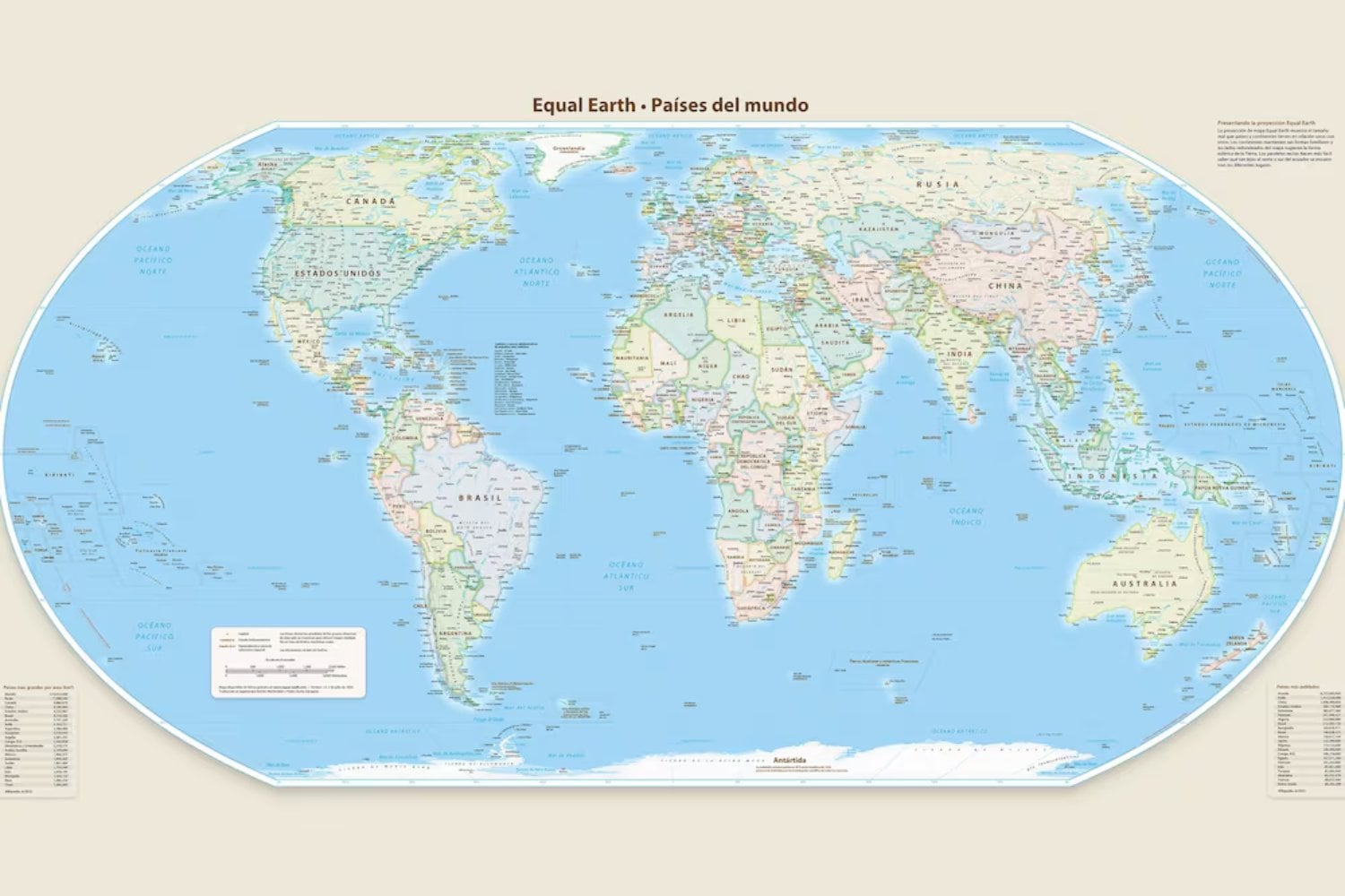 Durante casi 500 años hemos mirado África en un mapa que la encoge frente al norte. La ONU acaba de respaldar una alternativa para devolverle su tamaño real, aunque nadie estará obligado a utilizarla