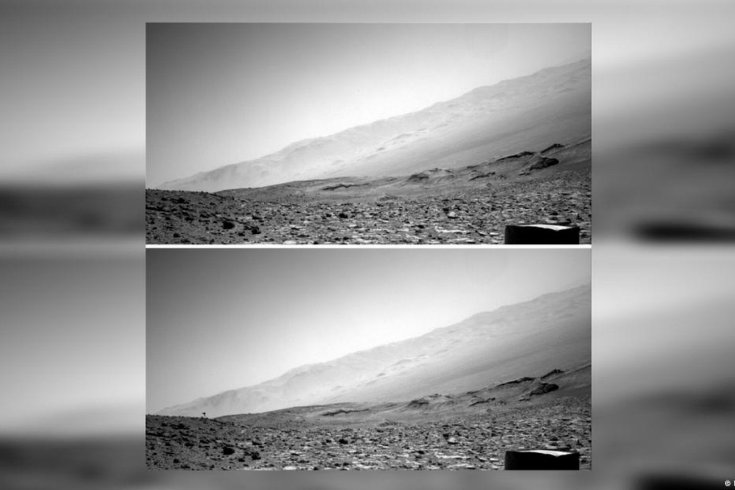 Una figura con forma de medusa apareció en una fotografía de Marte y 13 segundos antes no estaba allí. NASA la captó hace tres años, pero internet acaba de encontrarla
