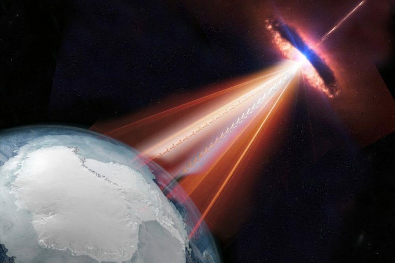 La Vía Láctea escondía un agujero negro que los astrónomos llevaban 30 años buscando. Su chorro viaja al 75% de la velocidad de la luz y apunta casi hacia la Tierra