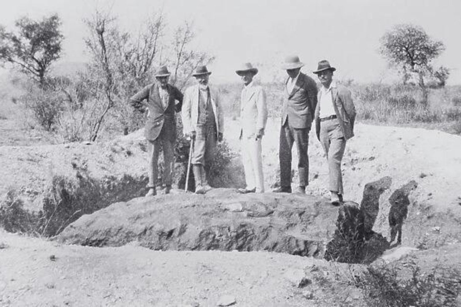 Un agricultor estaba arando su campo cuando chocó contra una enorme masa de hierro. Era un meteorito de 60 toneladas y, un siglo después, sigue exactamente allí