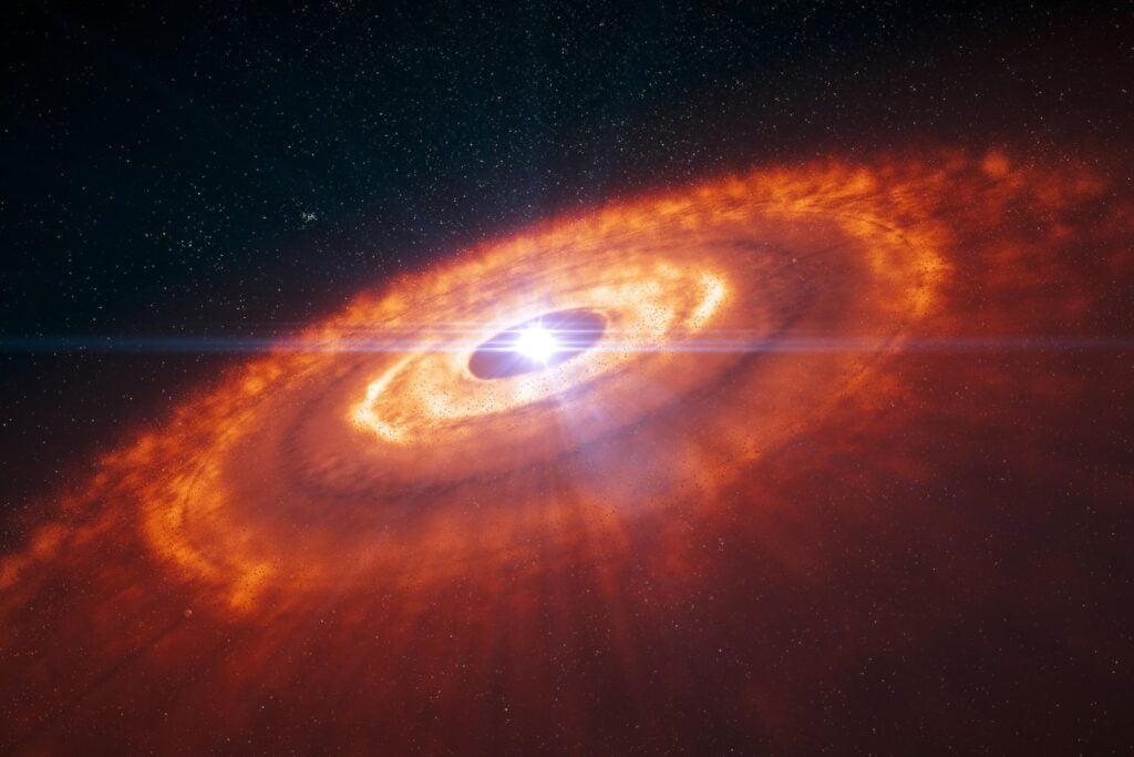 Los astrónomos llevaban años mirando un hueco en un disco de polvo. Acaban de confirmar allí el planeta más joven conocido: tiene menos de un millón de años y todavía está creciendo