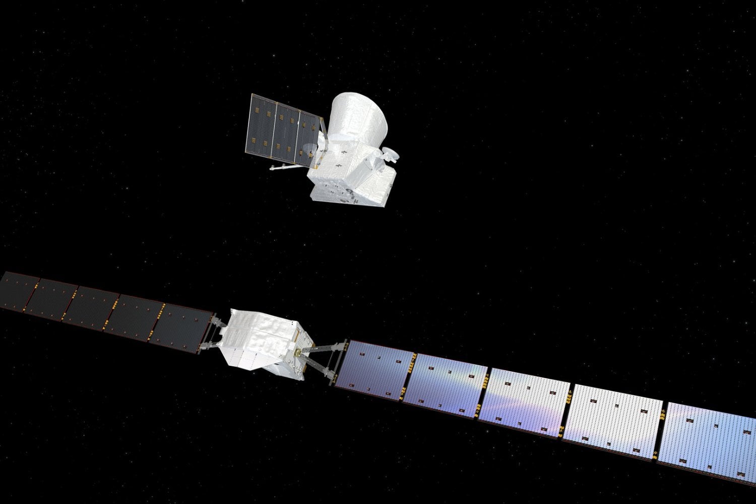 La sonda BepiColombo ha tardado ocho años y nueve sobrevuelos en alcanzar Mercurio. Ahora llega la parte más peligrosa: desmontarse en pleno vuelo mientras soporta un infierno de 450 °C