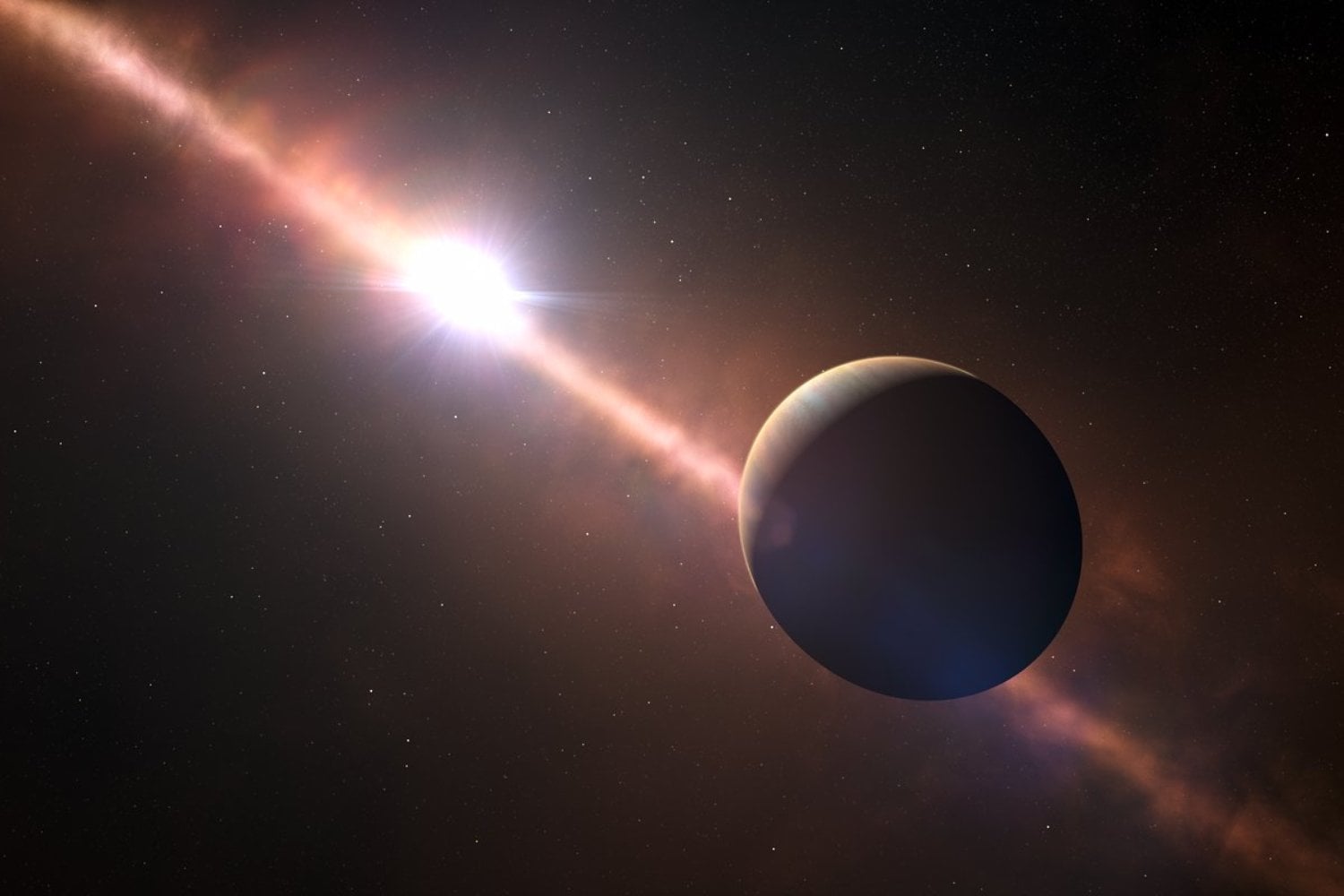 Por primera vez hemos “escuchado” directamente un planeta fuera del Sistema Solar. Beta Pictoris b parece tener auroras y un campo magnético miles de veces más fuerte que el de la Tierra