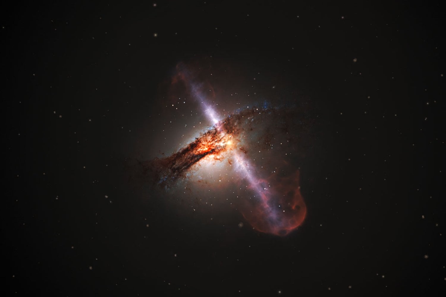 Un agujero negro parece estar expulsando plasma a 13 veces la velocidad de la luz. Un algoritmo convirtió 27 años de fotos en una película y descubrió que llevábamos décadas interpretando mal sus destellos