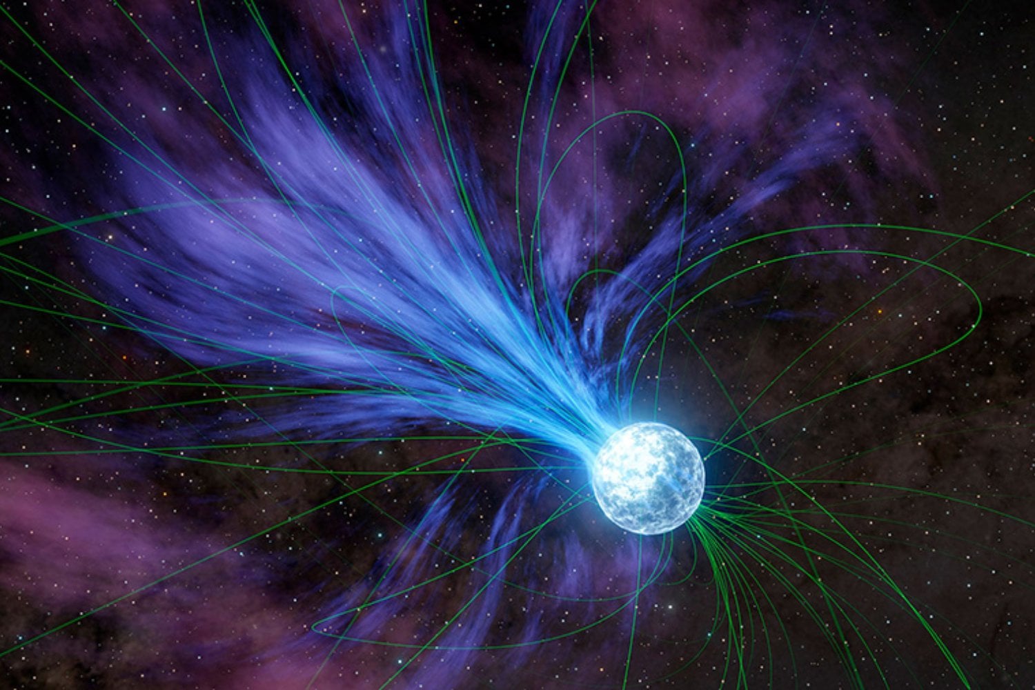 Pensábamos que los magnetares eran monstruos cósmicos excepcionalmente raros. Un nuevo modelo dice que podrían ser la mitad de las estrellas de neutrones y explicar muchas de las explosiones más violentas del universo