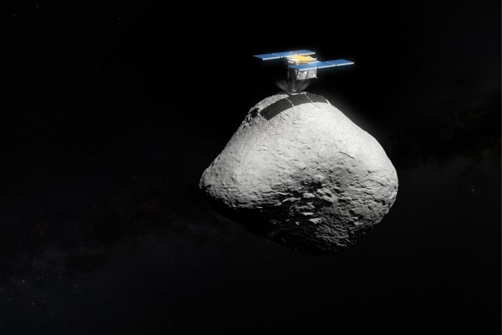 Hayabusa2 ya robó muestras de un asteroide y las trajo a la Tierra. Ahora acertó con un láser a otro mientras pasaba a 5 km/s, y la maniobra podría servir algún día para seguir objetos peligrosos antes de que lleguen hasta nosotros