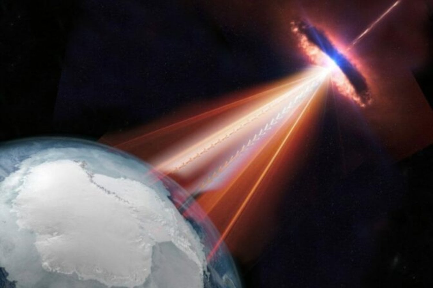 A 12.000 años luz hay un agujero negro lanzando un chorro casi directo hacia la Tierra. Los astrónomos llevaban 30 años buscando algo así