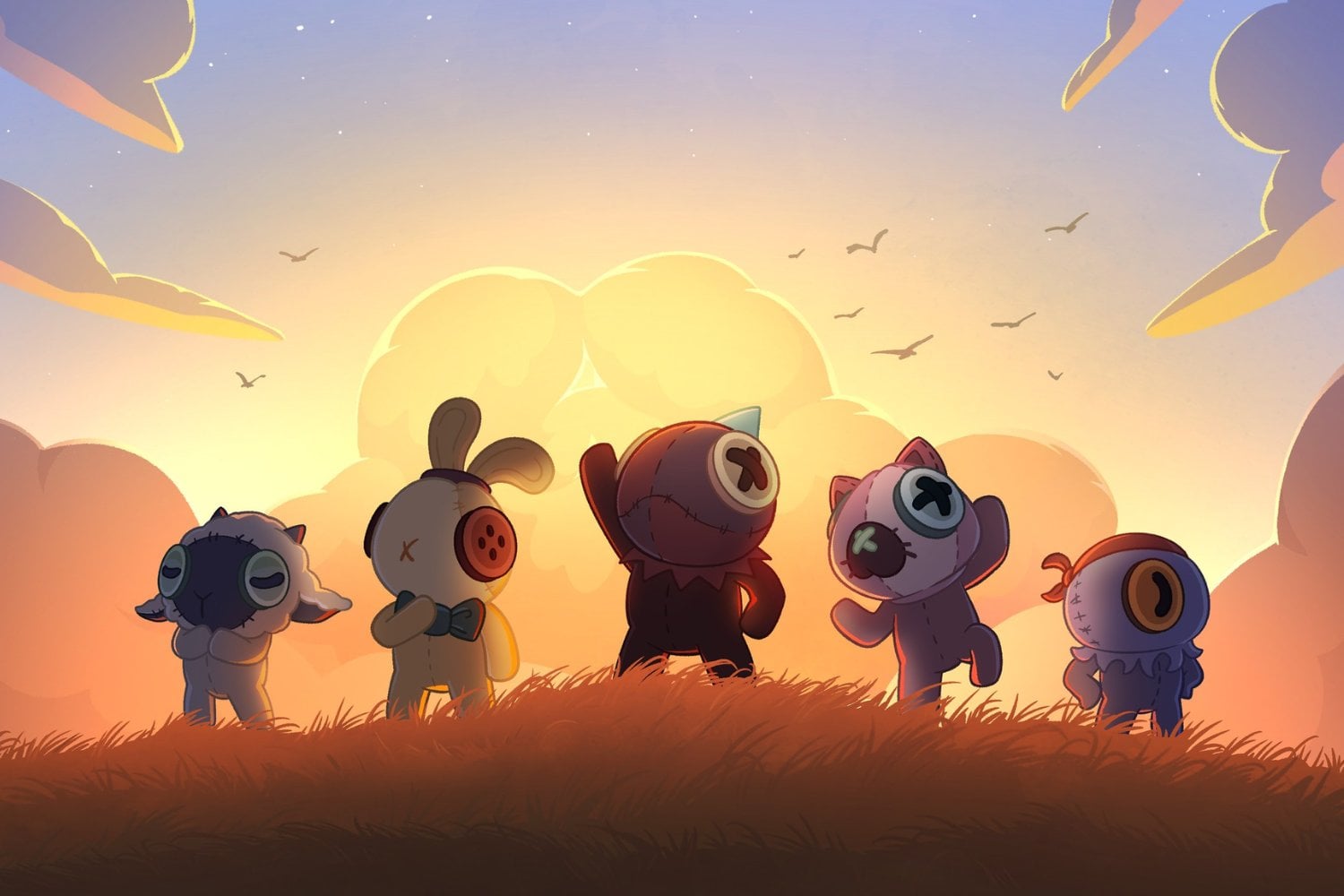 Patchkins Party no tuvo la explosión esperada en Steam, así que sus creadores incorporaron esa realidad a su universo: ahora sus personajes buscan trabajos cada vez más disparatados para poder sobrevivir cuando nadie está jugando
