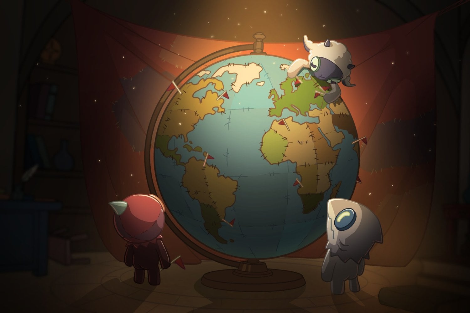 Patchkins Party no tuvo la explosión esperada en Steam, así que sus creadores incorporaron esa realidad a su universo: ahora sus personajes buscan trabajos cada vez más disparatados para poder sobrevivir cuando nadie está jugando