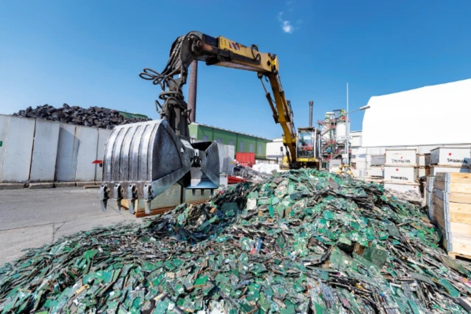 Un kilo de placas electrónicas desechadas contiene unos 270 gramos de cobre. Un equipo hizo que bacterias fabricaran el ácido para liberarlo y recuperó el 80% de lo disuelto, pero aún queda el paso difícil