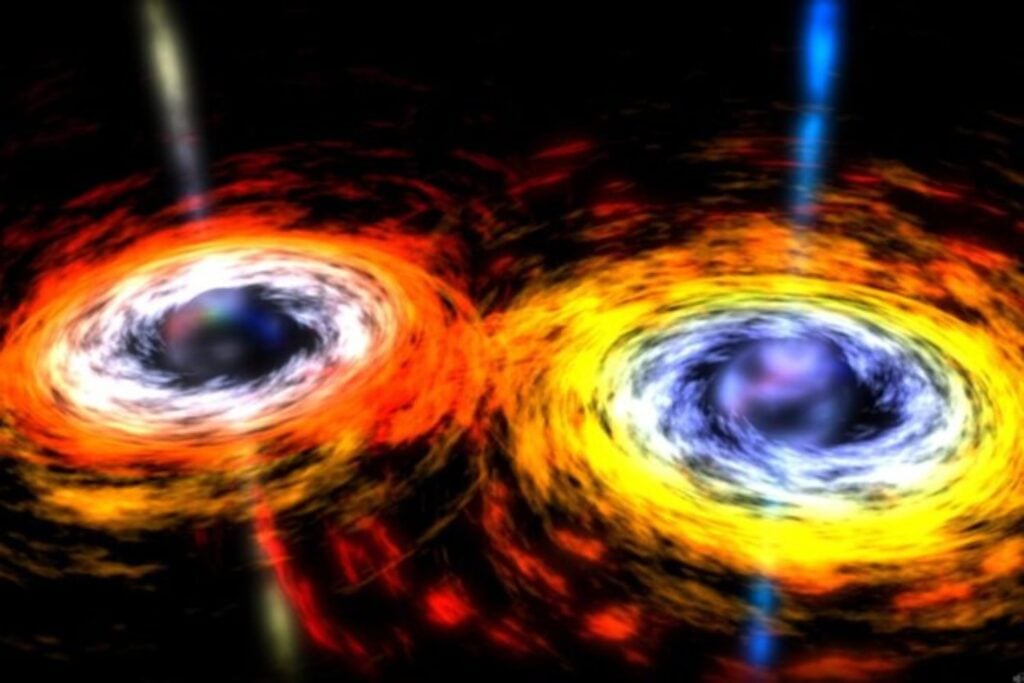 LIGO detectó la mayor fusión de agujeros negros jamás vista, pero había algo que no encajaba. Ahora sospechamos que la propia gravedad pudo hacerlos parecer mucho más monstruosos de lo que eran