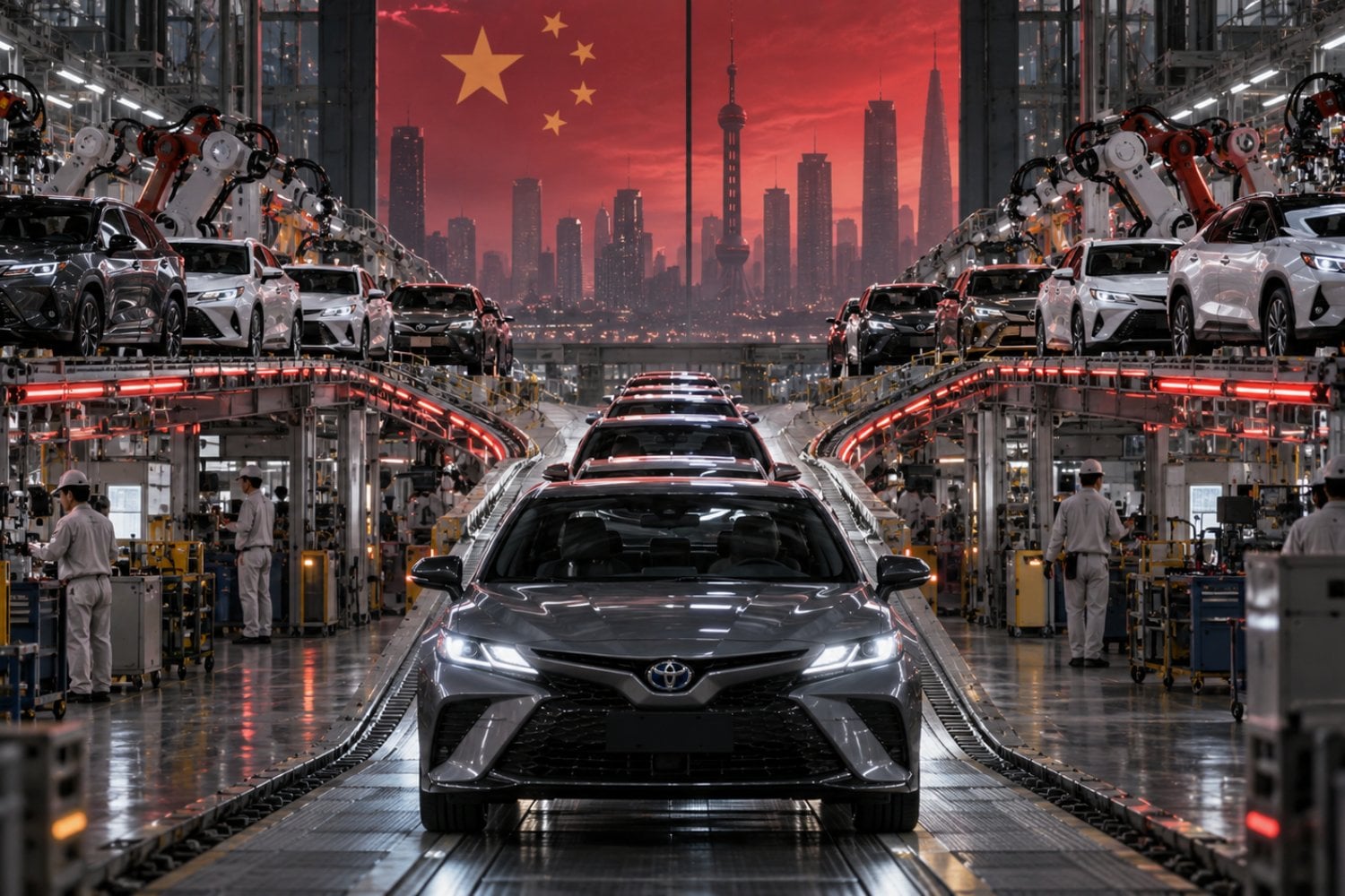 La guerra de precios del coche eléctrico chino ha llegado tan lejos que dos gigantes estatales quieren dejar de competir entre sí. El primer paso sería unir sus Toyota