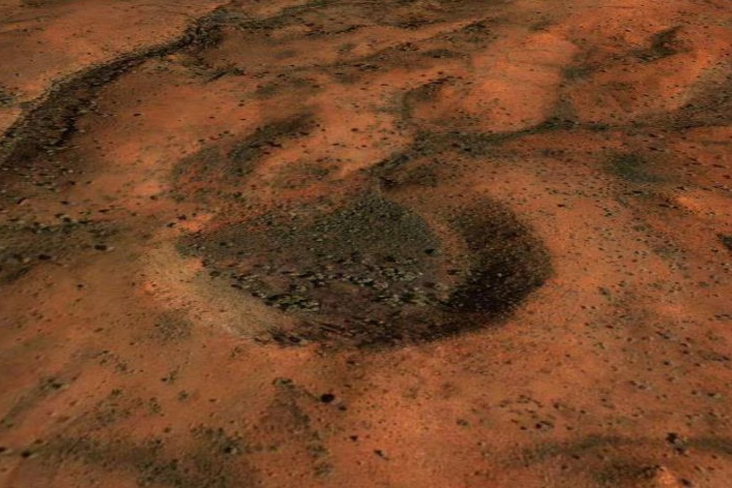 Un geólogo buscaba hierro en Google Earth cuando vio un círculo casi perfecto en mitad de Australia. Años después perforaron su centro y encontraron algo que no debía estar allí
