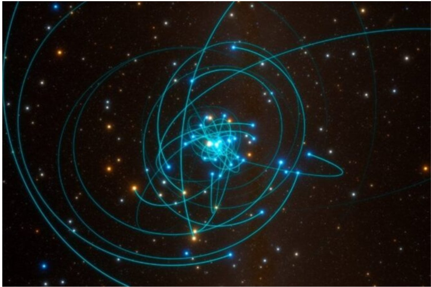 En el centro de la Vía Láctea hay una estrella que recorre 25.600 kilómetros cada segundo. No intenta escapar: da una vuelta completa a un agujero negro de cuatro millones de soles cada 8,7 años