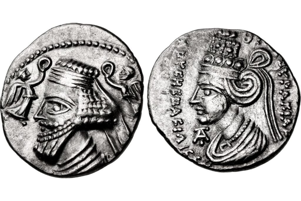 Roma envió una esclava a la corte de su gran rival. Años después, su rostro estaba en las monedas del Imperio parto