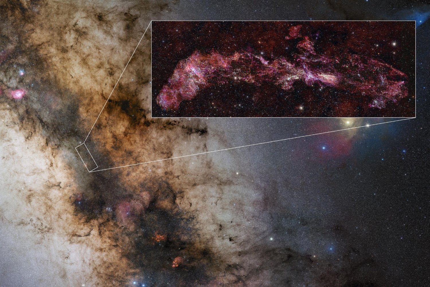 El centro de la Vía Láctea es un infierno de radiación, choques y turbulencia. Acaban de descubrir una segunda fábrica con más de 120 moléculas y eso cambia lo que creíamos sobre la química de la galaxia