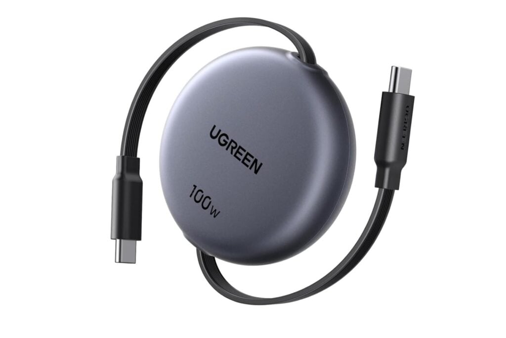 UGREEN USB C Cable 100W Retractable PD 3.0 Type C Ricarica Rapida 1M