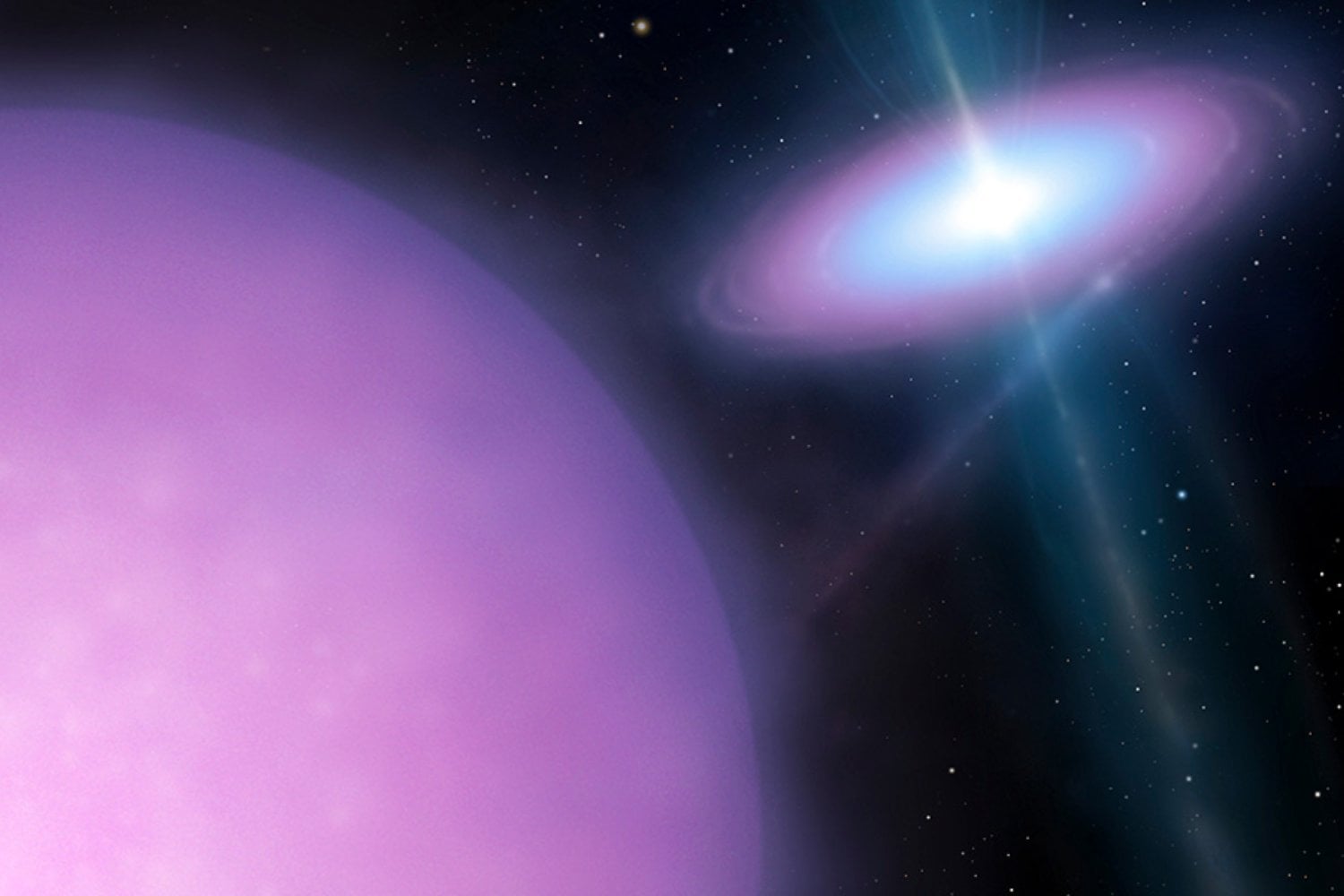 Un objeto de la Vía Láctea lleva dos décadas brillando en ondas de radio y casi no se expande. Los astrónomos no conocen nada que se comporte así