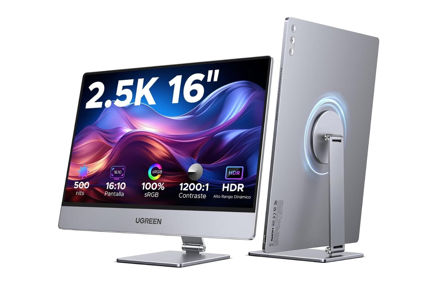 UGREEN 16-Inch QHD Portable Monitor