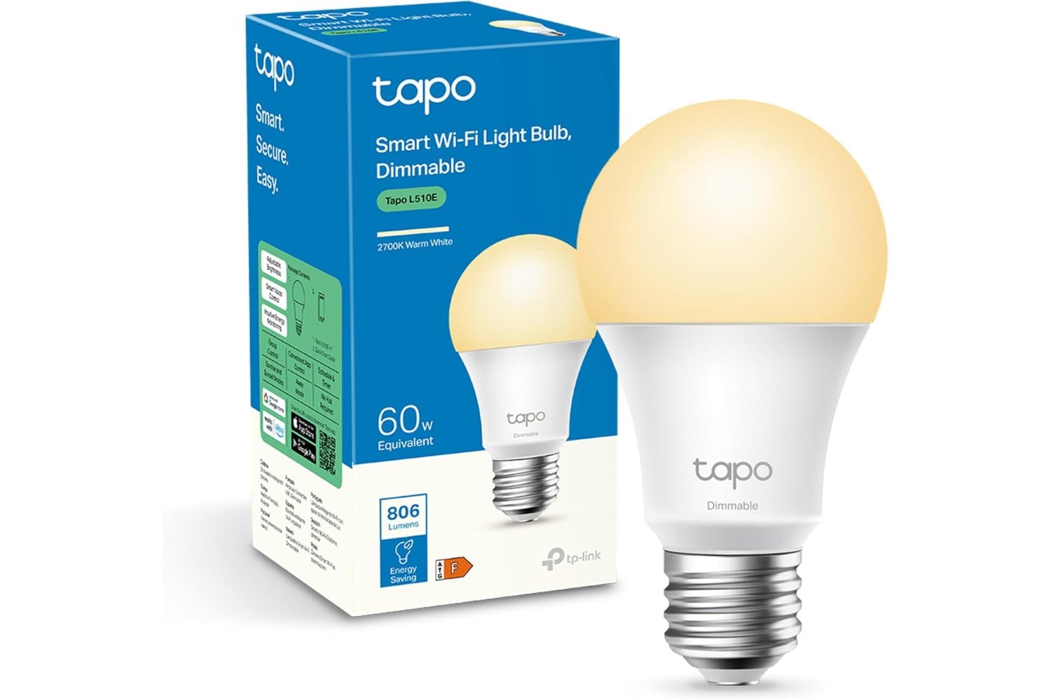 Tapo L510E - WiFi Smart Bulb