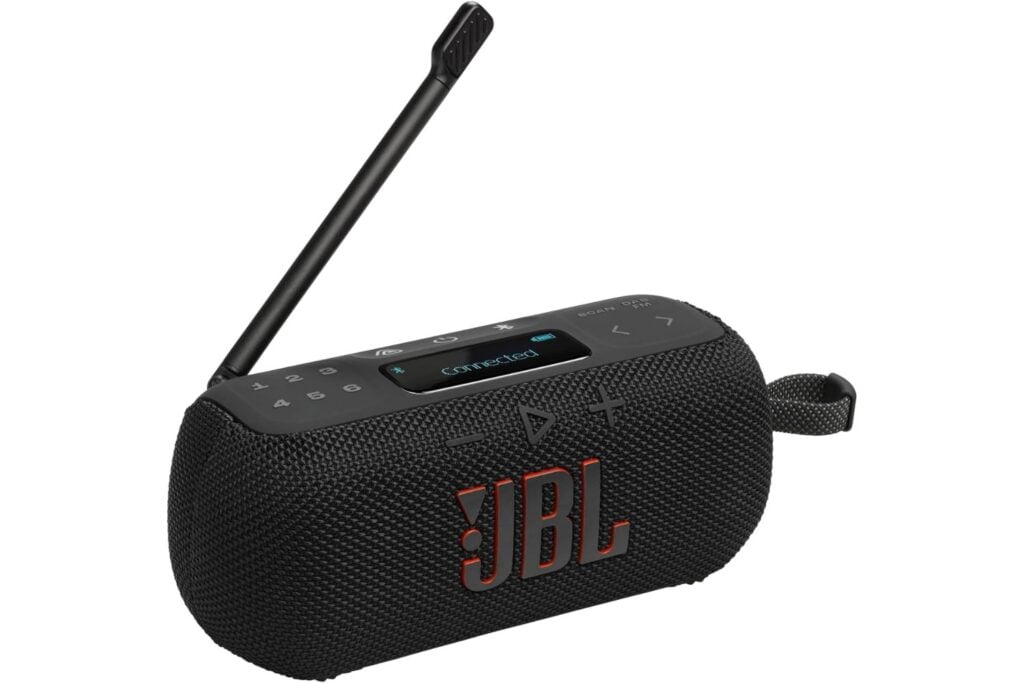 JBL Tuner 3, Portable Dab/Dab+/FM Bluetooth Radio, Black