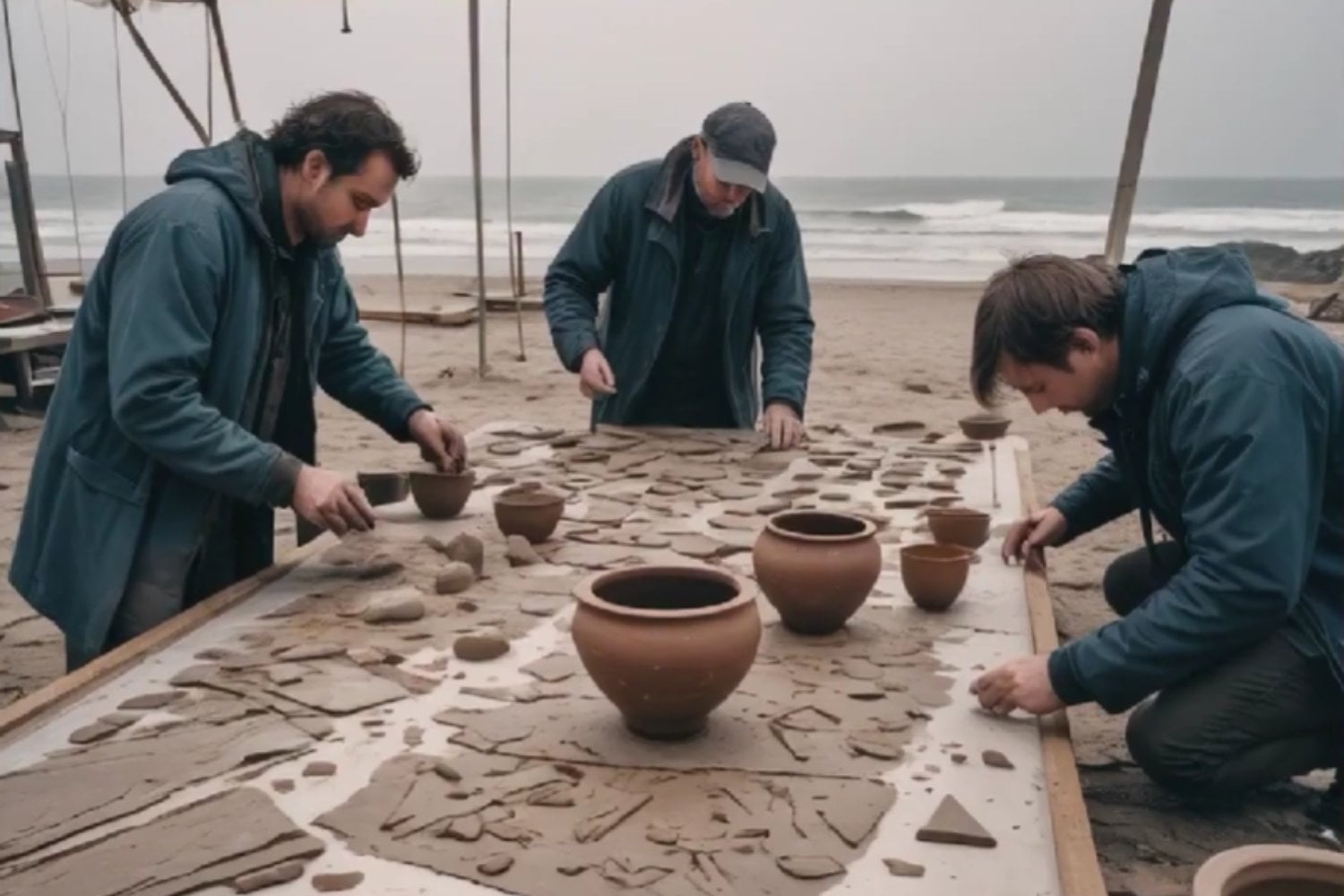 Un barco que estudiaba merluzas descubre 26 ánforas romanas en aguas de Formentera