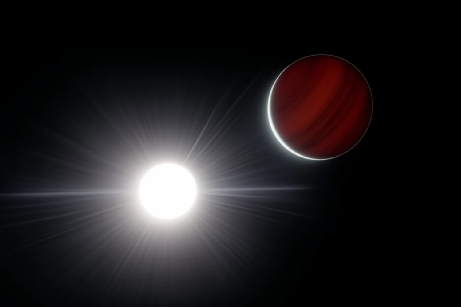 El planeta donde el tiempo parece deformarse: así es la extraña órbita de HD 80606 b