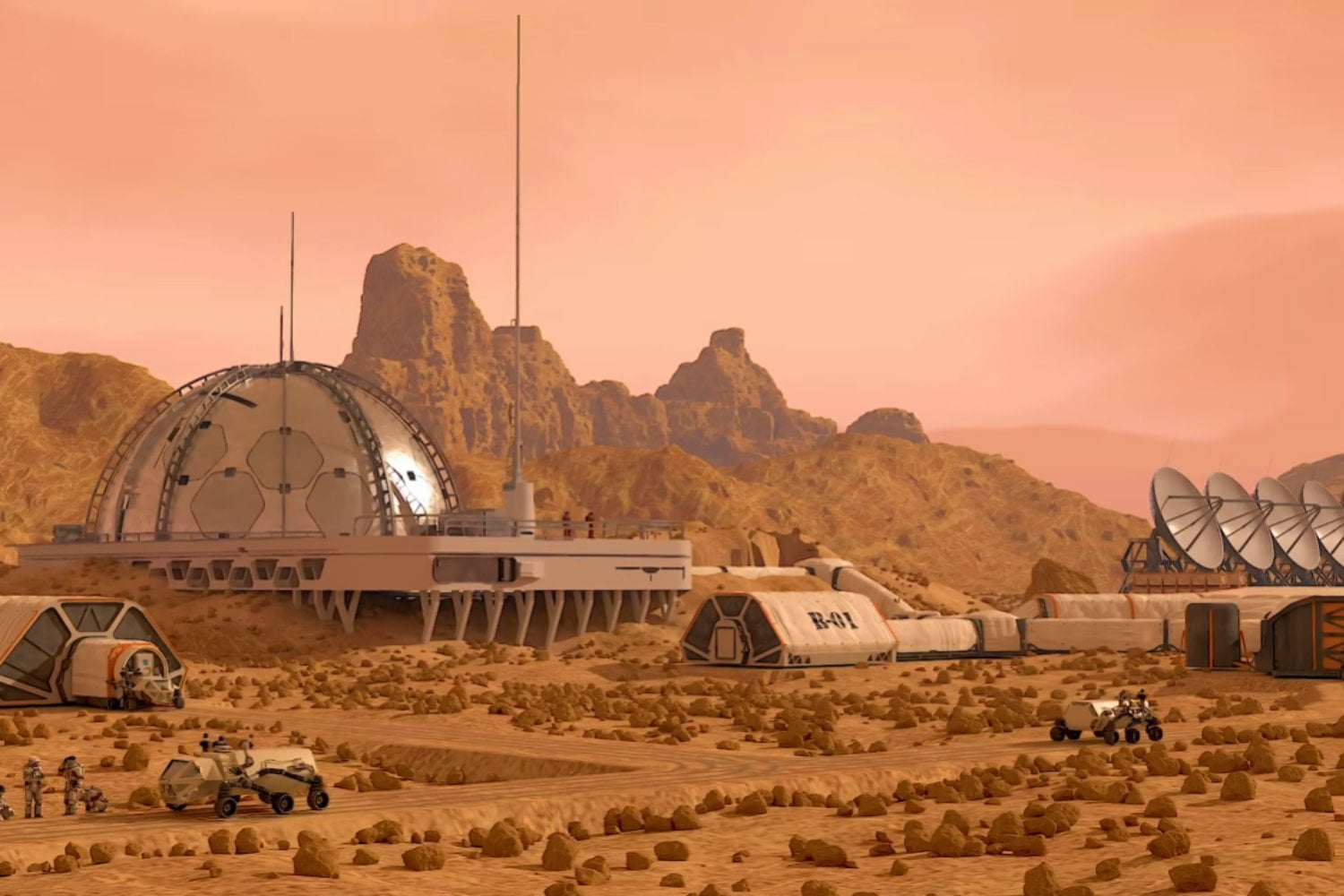 La NASA premia con USD 300.000 un proyecto para producir la mitad de la comida de una misión a Marte